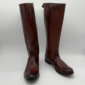 Frye Button Back Zip Boots